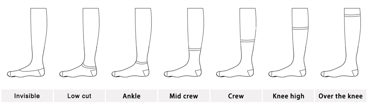 custom socks size custom socks size