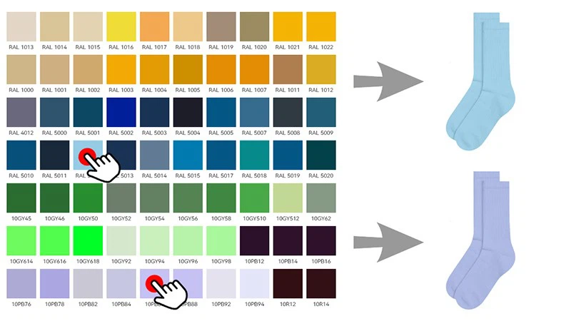 Running socks colors Running socks colors
